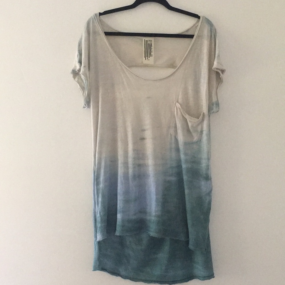 Free People Hi-Lo Backless Top